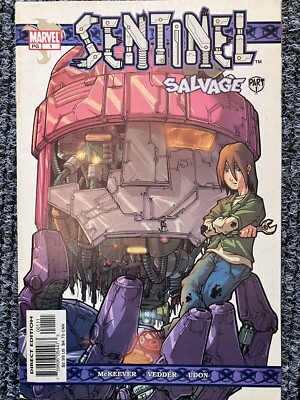Sentinel #1 - Salvage Part 1 - 1st Printing Marvel Comics June 2003  X-men