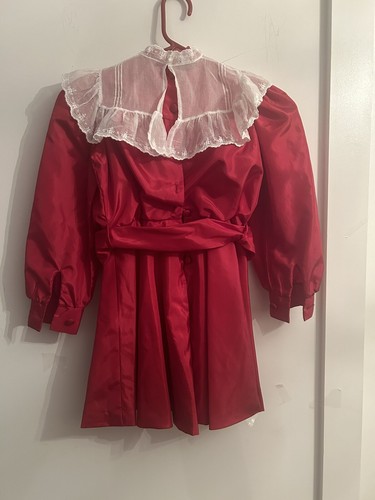 American Girl Pleasant Company Samantha’s Christmas Dress For Girls. Size 6X - Picture 3 of 7