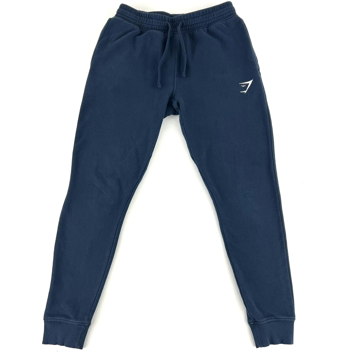 Gymshark Navy Blue Embroidered Drawstring Men s Sweatpants Joggers