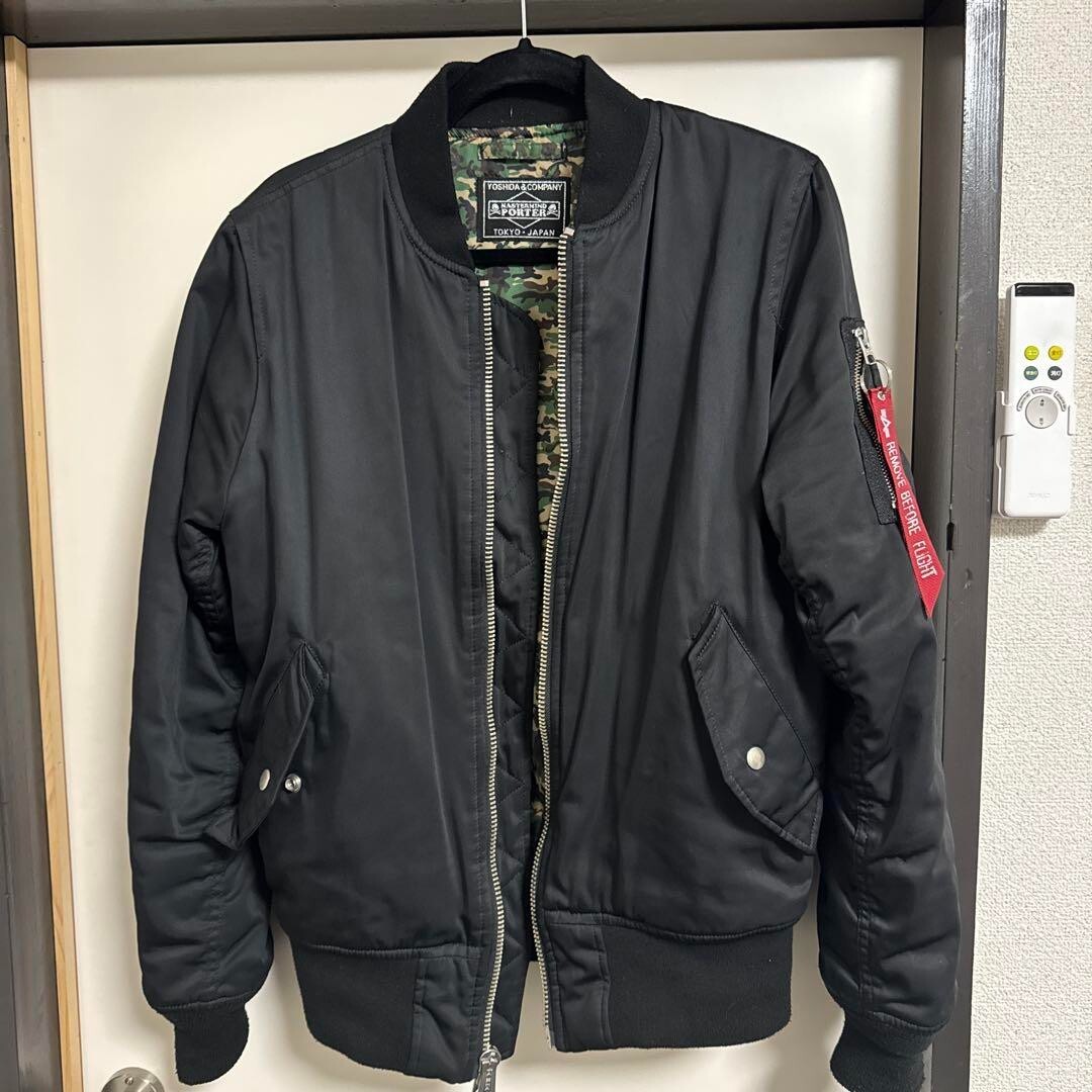 Jacket Mastermind x Porter x Alpha Industries MA-1 Jacket Mastermind x Porter x Alpha Industries MA-1