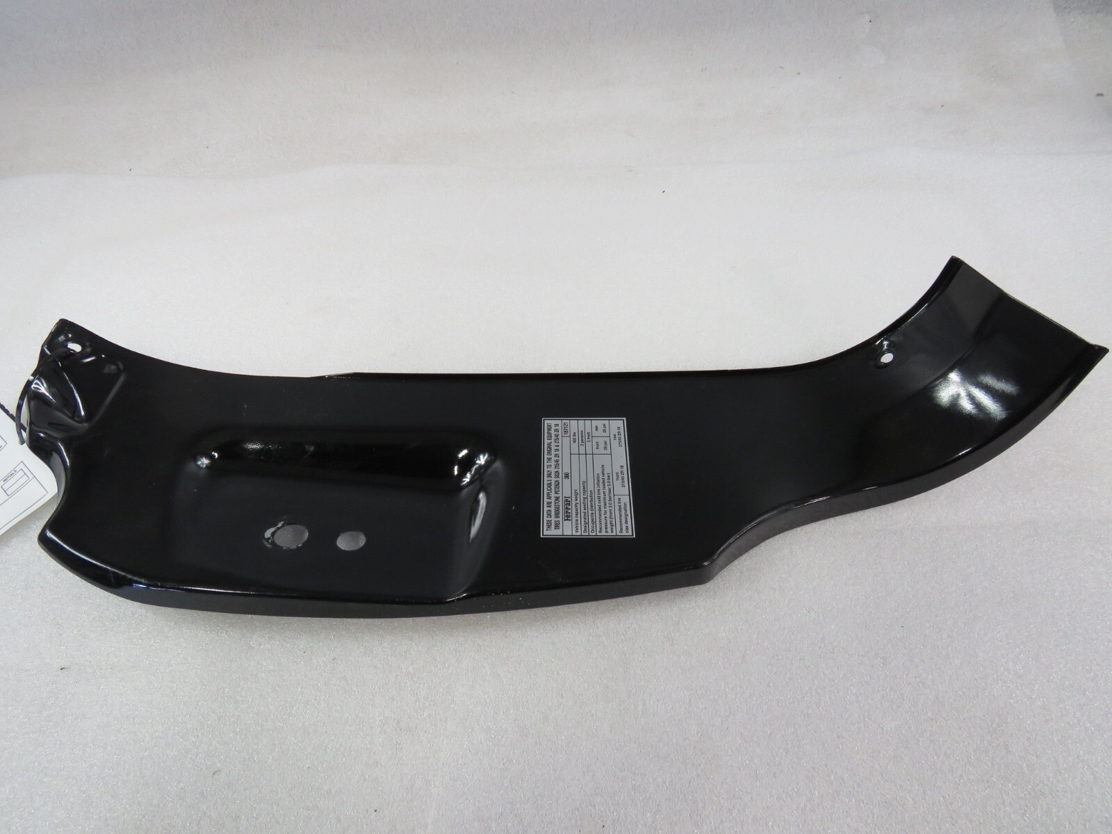 Ferrari 360, LH, Left, B-Pillar, Door Jam Metal Trim Panel, P/N 64858911