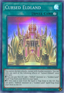 Cursed Eldland - SESL-EN028 - Super Rare - 1st Edition x1 - Near Mint