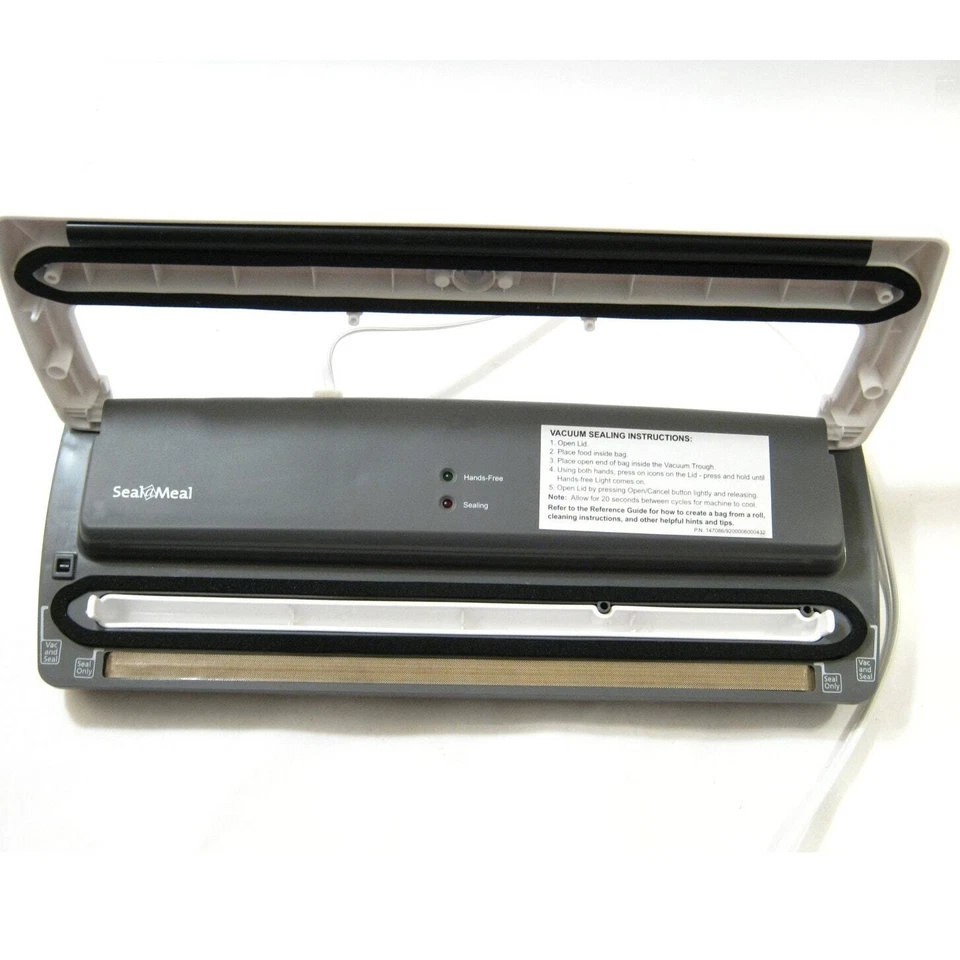 Seladora a vácuo de alimentos Seal-a-Meal da FoodSaver com vedação térmica sacos seladores a vácuo - Imagem 2 de 4