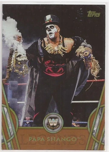 2018 Topps WWE Wrestling Legends BRONZE #38 Papa Shango
