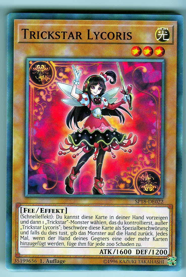 Yu-GI-OH Trickstar Lycoris Common SP18-DE022 NEU! | eBay