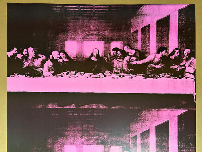 ANDY WARHOL The Last Supper, 1986 Rare 1997 Italy Art Exhibition