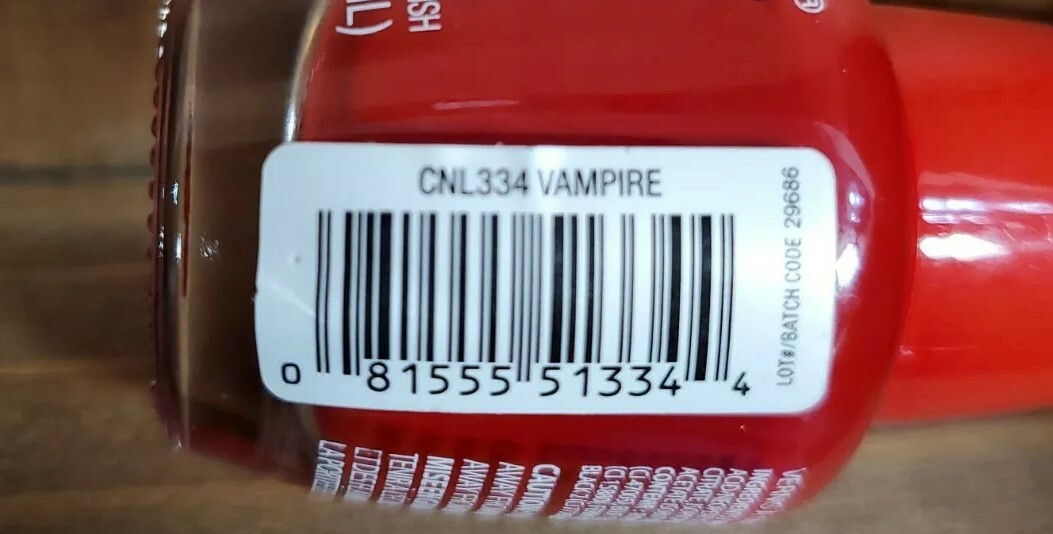 L.A. COLORS VAMPIRE Red Glows Color Craze Gel Nail Polish