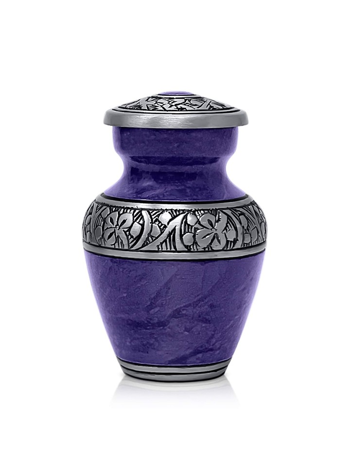 Cremation Urn for Human Ashes Adult Memorial Funeral Vase with Secure