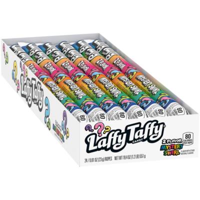 Laffy Taffy Ropes - Mystery Swirl, 24 count box