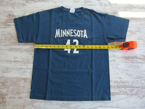 Kid Teen YOUTH Sz L NBA MINNESOTA TIMBERWOLVES Kevin Love #42 Blue T-Shirt NWOT - Picture 9 of 10