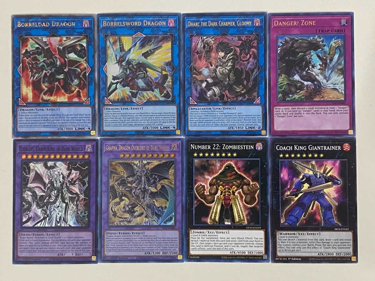 yugioh danger dark world deck YuGiOh Dark World Structure Deck 46 Cards, Damaged Package Konami