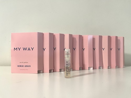 My Way Sample LOT OF 10 Armani MY WAY Eau De Parfum Perfume Sample Spray 0.04 oz *10 ...