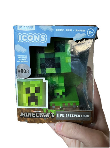 Paladone Icons Mojang Minecraft Lights up Creeper #003