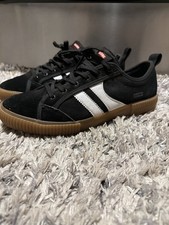 Globe Filmore Black Suede Skate Shoes Gum Sol...