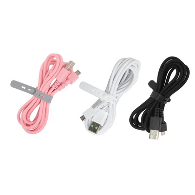 Charging Cable For Naga Pro Mouse Micro USB 5.9ft Long Antiwear Nylon Metal M CB