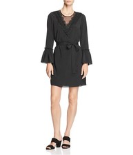Le Gali Womens Piper Cocktail Dress, Black, Medium