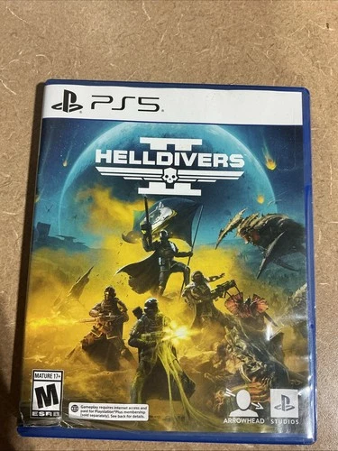 PS5. HELLDIVERS II.  Video Game