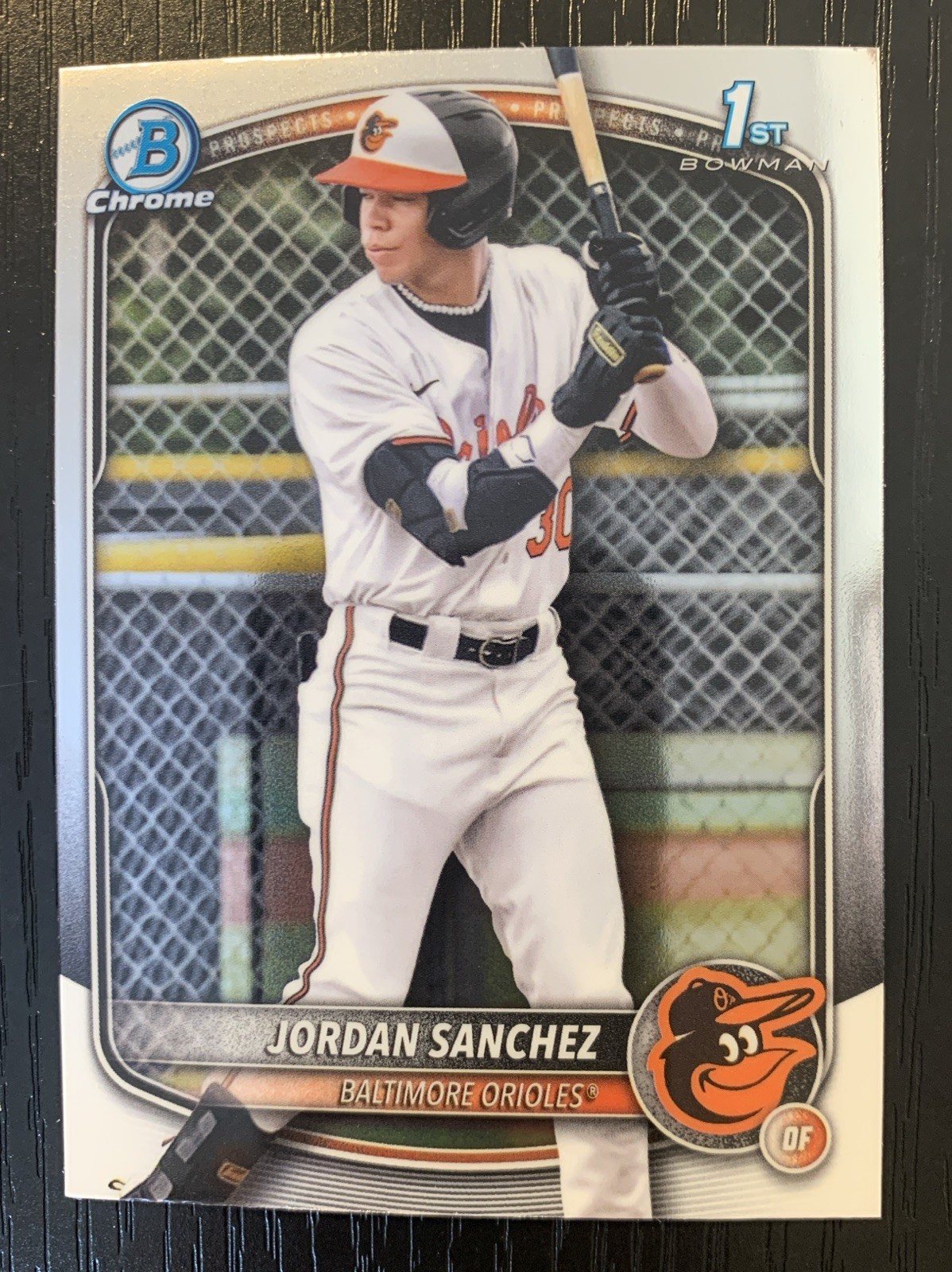 2025 Bowman Chrome - Prospects Jordan Sanchez 1st Bowman #BCP-208 (RC)