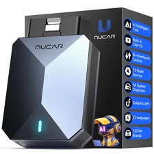 OBD2 Scanner MUCAR BT200 MAX Full System Car AI Diagnostic Tool All Free 2025