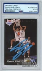 Shaquille O'Neal 1992-93 Upper Deck Rookie Autograph Card PSA/DNA (Light Blue)