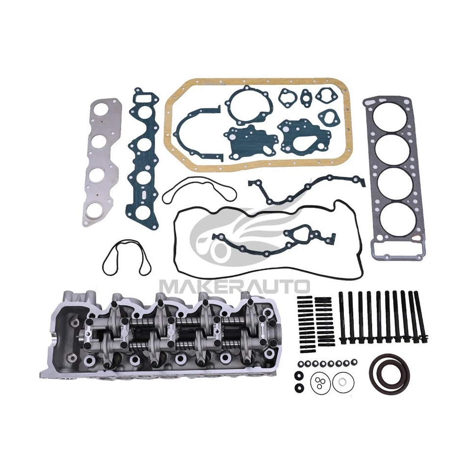 New Cylinder Head Bolts Gasket Set For 83-89 Mitsubishi Chrysler Mazda 2.6L Foto 3 de 4