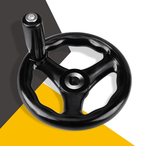 12*125mm Round 3 Spoke Hand Wheel For Lathe Milling Machine Accessory Tool New - Picture 2 of 7