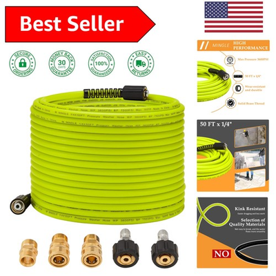 #ad #ad 3600 PSI Pressure Washer Hose Replace and Upgrade Your Cleaning Gear $58.49