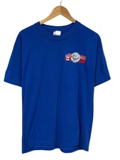 Billings Montana Ford Mustang Meet Racing Graphic Tee Size Large