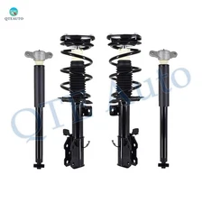 Set Front Quick Complete Strut-Rear Complete Shock Kit For 2020-2022 Ford Escape