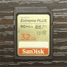 SanDisk Extreme PLUS 32GB SDHC UHS-I Class 10 High Speed Memory Card
