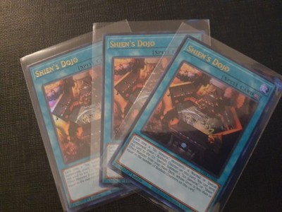 3x Shien's Dojo 1st Edition Ultra Rare RA04-EN088 Yu-Gi-Oh! Playset