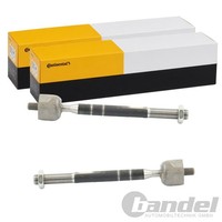 2X Continental Ctam Spurstange Axialgelenk Li+Re Passend FüR CitroËN C3 Peugeot