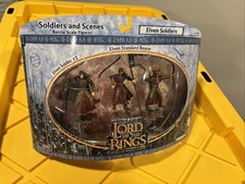 NEW Lord of the Rings Armies of Middle Earth Elven Soldiers Battle Scale Figures