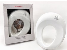 BabyBj rn Toilet Training Seat   White   New