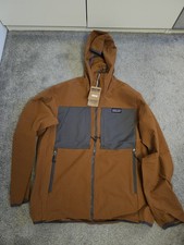 Patagonia Men's R2 TechFace Hoody Large Coffee colour