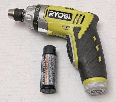 RYOBI TEK4 HP53L 4V Cordless Screwdriver Drill With Battery No charger 