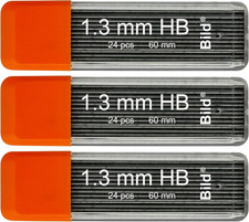 Premium Mechanical Pencil Lead Refills HB, 1.3 Mm 