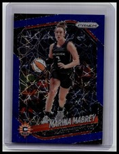 2025 Panini Prizm WNBA #18 Marina Mabrey Connecticut Sun Blue Velocity