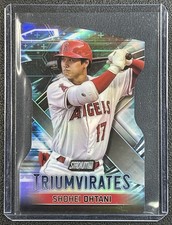 SHOHEI OHTANI 2023 TOPPS STADIUM CLUB #T-27 TRIUMVIRATES BLACK 90/99 ANGELS