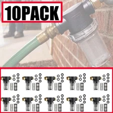 Set of TEN Inline Water Filter for Garden Hose with 40 Mesh and 100 Mesh Scree