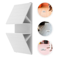 12 Pcs Dog Gate Support Feet Stabilizer Triangle Reinforcement Fitting