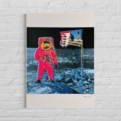 Andy Warhol Moonwalk Lithographie auf Arches 300gsm 42x59 cm