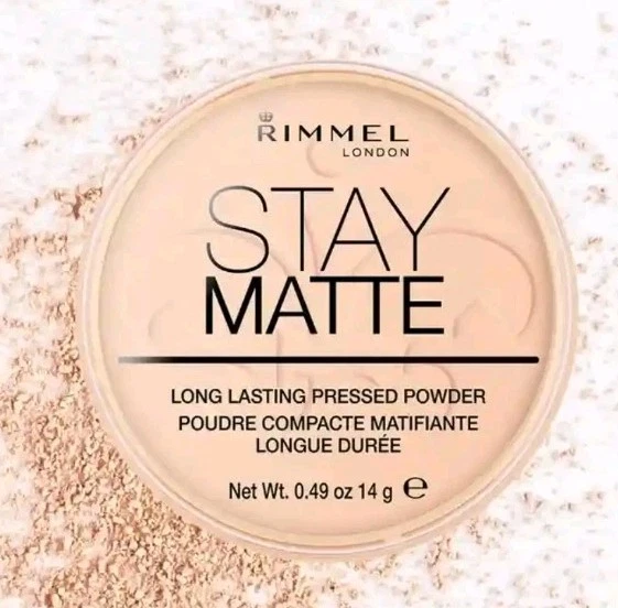 RIMMEL STAY MATTE LONG LASTING PRESSED POWDER 14g*CHOOSE YOUR SHADE* - Image 2 of 4