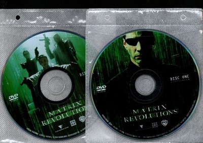 The Matrix Revolutions (2003) DVD *DISC ONLY*  = REGION 1 - Keanu Reeves