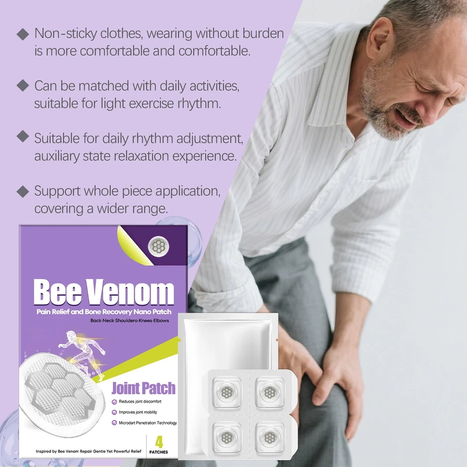 Многофункциональные пластыри для снятия боли в суставах поддержка шейки матки, поясничного отдела колена | успокаивающие - Изображение 3 из 4