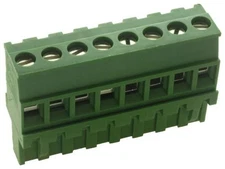 3pc MULTICOMP PRO 'MC200-50808 Terminal Block Pluggable, 8 Position, 24-12A