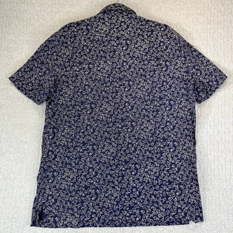 Polo Ralph Lauren Azul Marino Estampado Floral Manga Corta Polo Mujer Mediano Foto 4 de 4