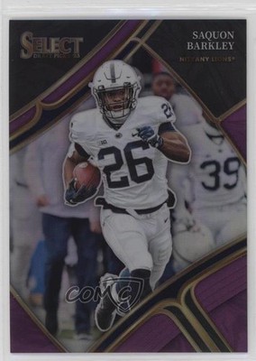 2023 Select Draft Picks Field Level Purple Prizm 74/75 Saquon Barkley #147 0ud4