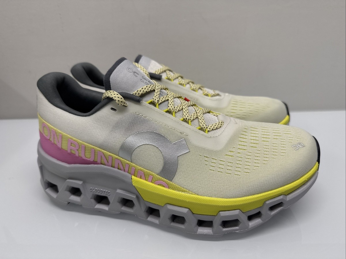 On Cloudmonster 2 Ivory/Lime * 3WF30793072 * Speedboard Women's 10