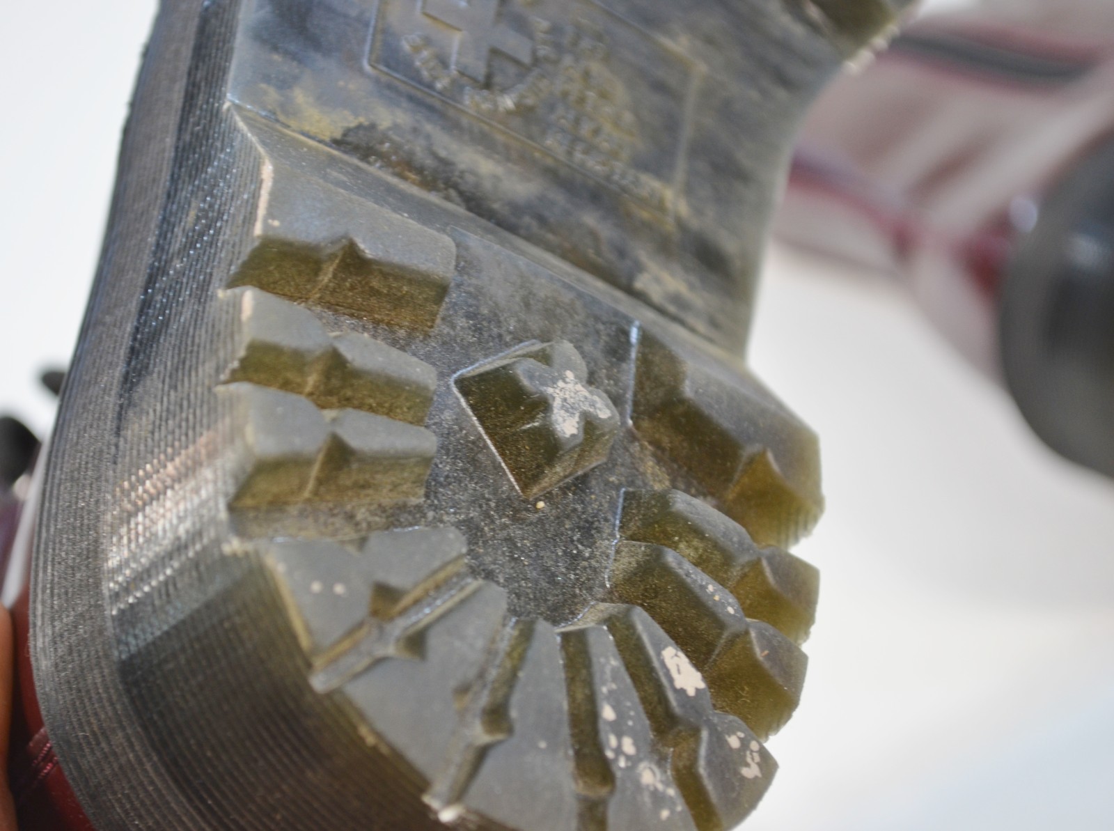 Doc Dr Martens Cherry Red Vegan Jadon II Ladies Womens 6 Platform Boots thumbnail 19